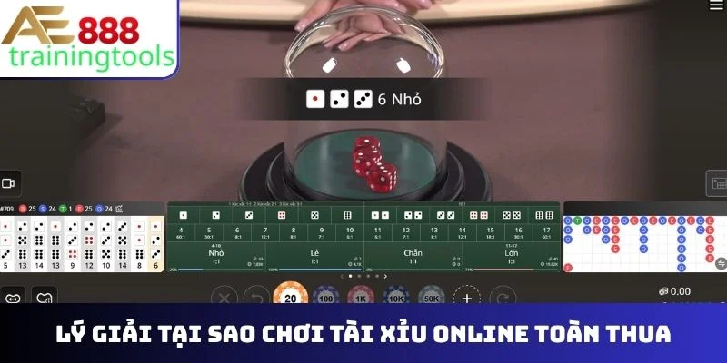 Lý giải tại sao chơi tài xỉu online toàn thua